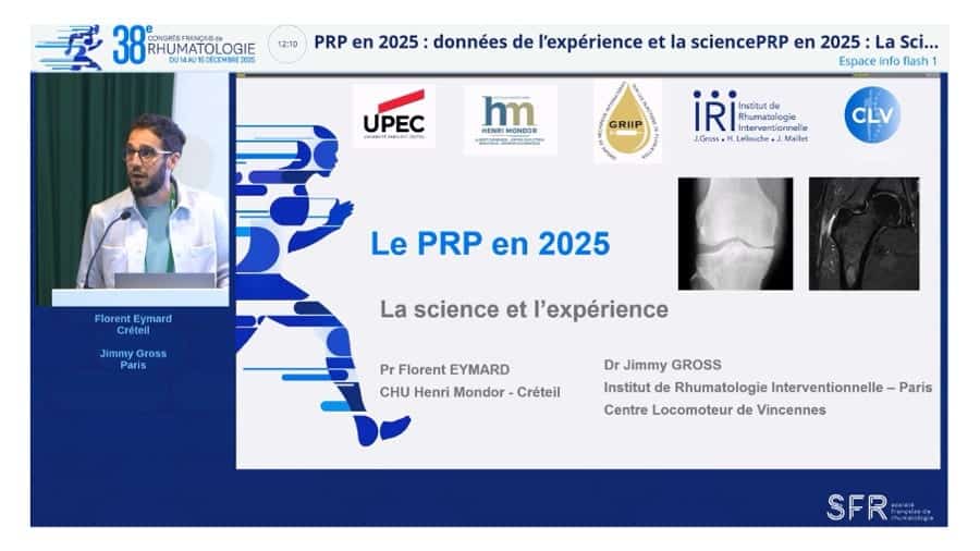 prp congres rhumatologie dr jimmy gross chirurgie orthopediste